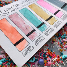 Load image into Gallery viewer, I Think I Can! Handmade Watercolor Palette