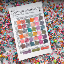 Load image into Gallery viewer, I Think I Can! Handmade Watercolor Palette