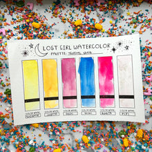 Load image into Gallery viewer, Tropical Song Handmade Watercolor Palette