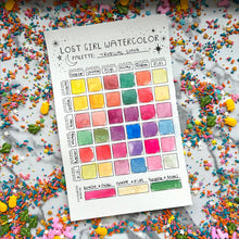 Load image into Gallery viewer, Tropical Song Handmade Watercolor Palette