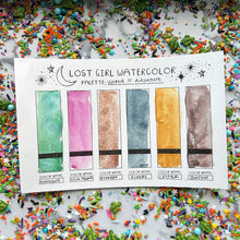 Load image into Gallery viewer, World of Adventure Handmade Watercolor Palette