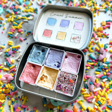 Load image into Gallery viewer, Cruel Summer Watercolor Palette + Calm Down Single