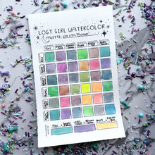 Load image into Gallery viewer, Life is the Bubbles! Watercolor Palette