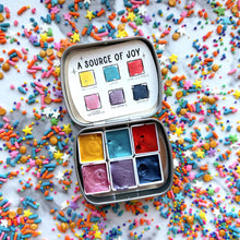 Load image into Gallery viewer, "A Source of Joy" Handmade Watercolor Palette