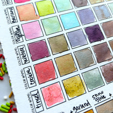 Load image into Gallery viewer, Feels Like Christmas Handmade Watercolor Palette