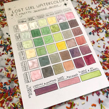 Load image into Gallery viewer, Bountiful Harvest Handmade Watercolor Palette