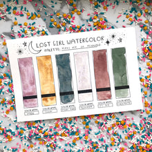 Load image into Gallery viewer, Meet Me at Midnight Handmade Watercolor Palette