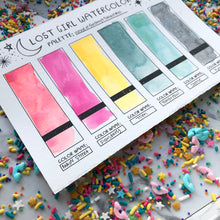 Load image into Gallery viewer, World of Fantasy and Tomorrow Handmade Watercolor Palette