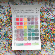 Load image into Gallery viewer, World of Fantasy and Tomorrow Handmade Watercolor Palette