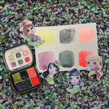 Load image into Gallery viewer, Mermaid Dreams Watercolor Palette