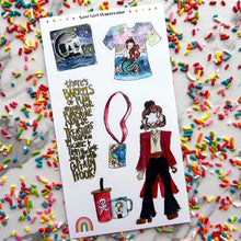 Load image into Gallery viewer, The Elegant Captain Sticker Sheet
