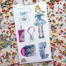 Load image into Gallery viewer, Pop Princess Sticker Sheet
