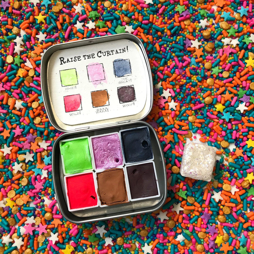 **PRE-SALE** Raise the Curtain! Watercolor Palette + LIght the Lights Single