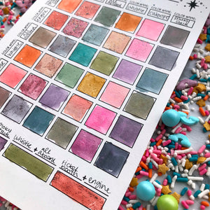 I Think I Can! Handmade Watercolor Palette