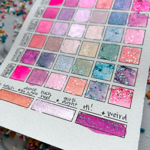 You Can Be Anything Handmade Watercolor Palette