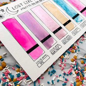 You Can Be Anything Handmade Watercolor Palette