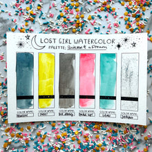 Load image into Gallery viewer, Suitcase &amp; a Dream Handmade Watercolor Palette
