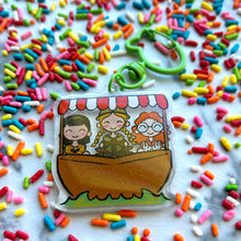 Load image into Gallery viewer, Jungle Boat Keychain
