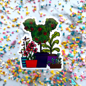 vinyl plant pots Flower Pots Vinyl Sticker – Lost Girl Watercolor