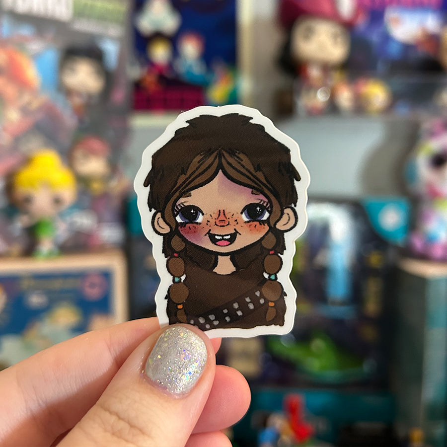 Chewie Lost Kid Sticker